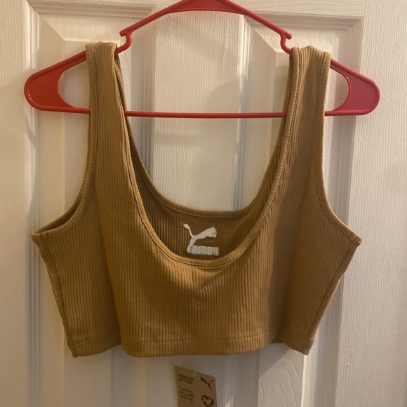 Puma Ribbed Crop Top - Picture 2 of 3